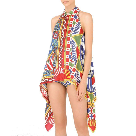 Dolce & Gabbana Dolce&Gabbana Halterneck Silk Shirt