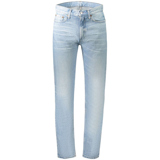 Calvin Klein Blue Cotton Men Jeans CA-39195-W30 | L32