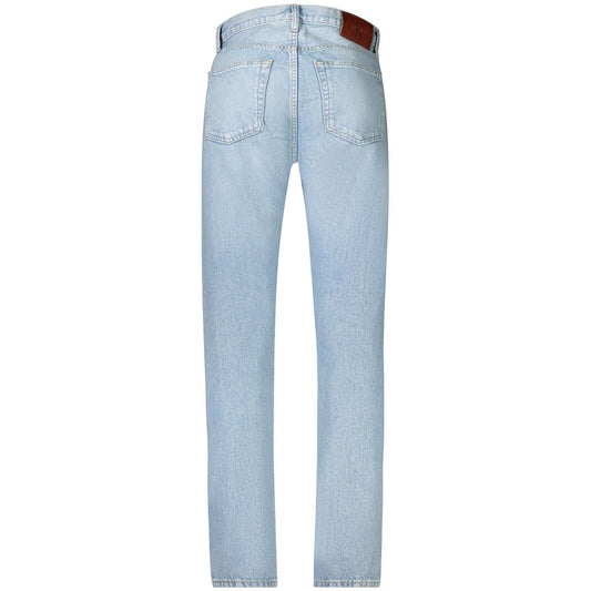 Calvin Klein Blue Cotton Men Jeans CA-39195-W30 | L32