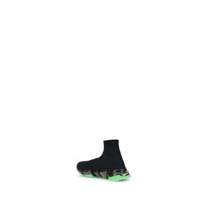 Balenciaga Black Polyester Athletic Sneakers