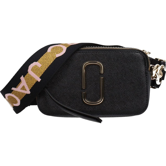 Marc Jacobs Black Leather Crossbody Bags
