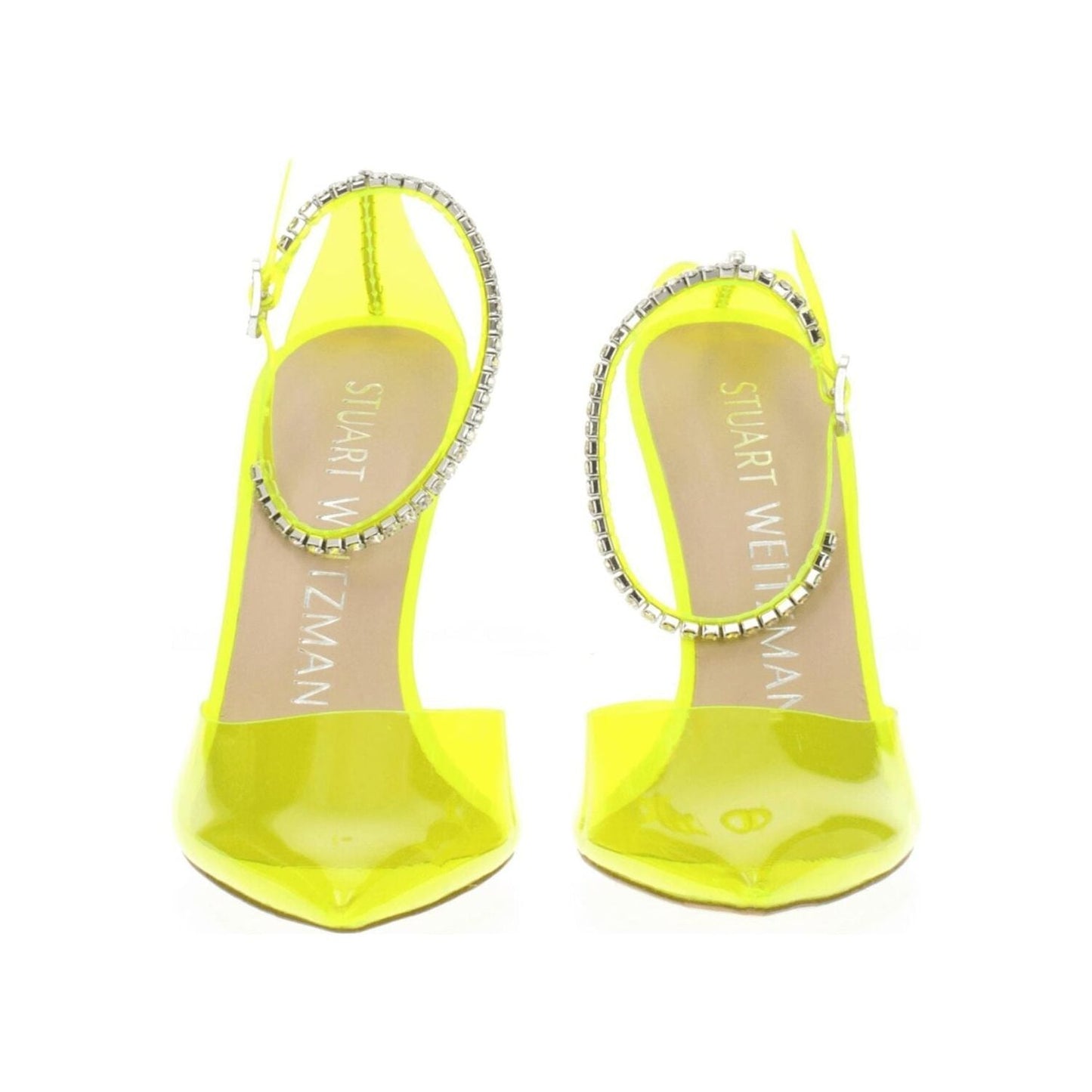 Stuart Weitzman Yellow Pvc Stiletto Heels Sandals ST-8547258433801-EU36/US6