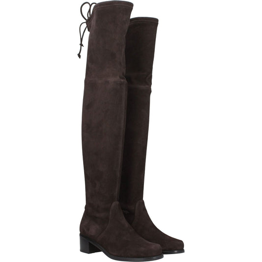 Stuart Weitzman Brown Leather Over The Knee ST-8547267674377-EU35/US5