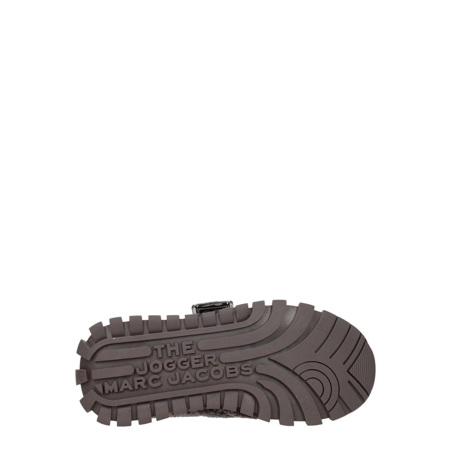 Marc Jacobs Gray Fur Chunky Sneakers