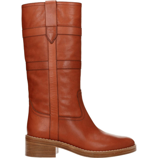 Celine Brown Leather Boots CE-8547320168713-EU41/US11