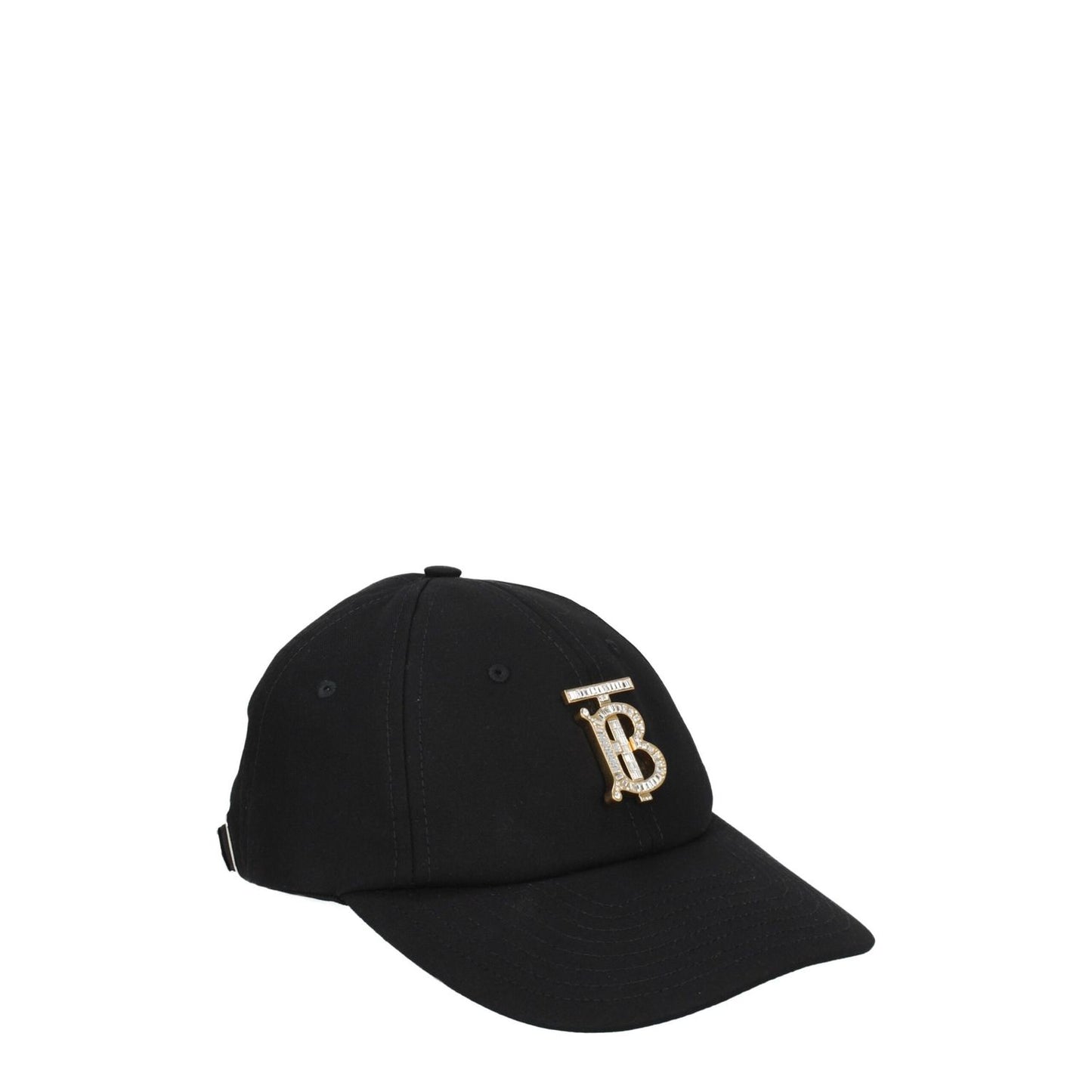 Burberry Black Cotton Cap (Baseball Hat)