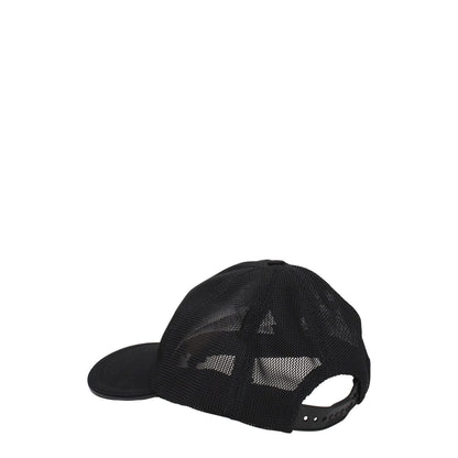 Burberry Black Cotton Cap (Baseball Hat)