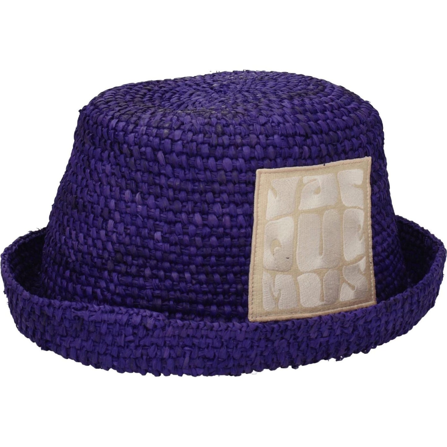 Jacquemus Purple Raffia Hats JA-8547396354313-56 CM|XS