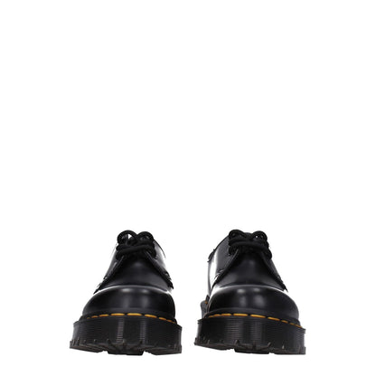 Dr. Martens Black Leather Oxfords And Derbies
