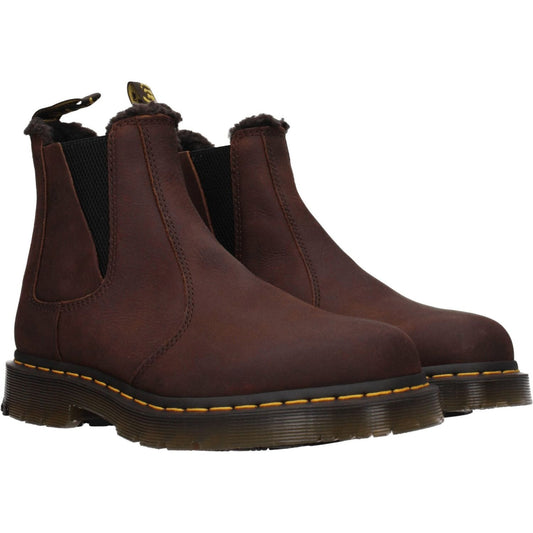 Dr. Martens Brown Leather Ankle Boots