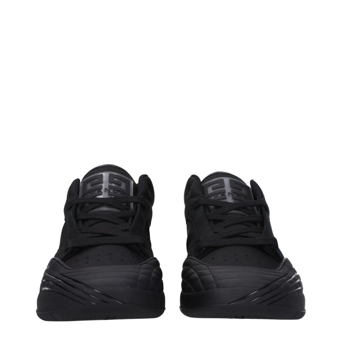Givenchy Black Fabric Low Top Sneakers
