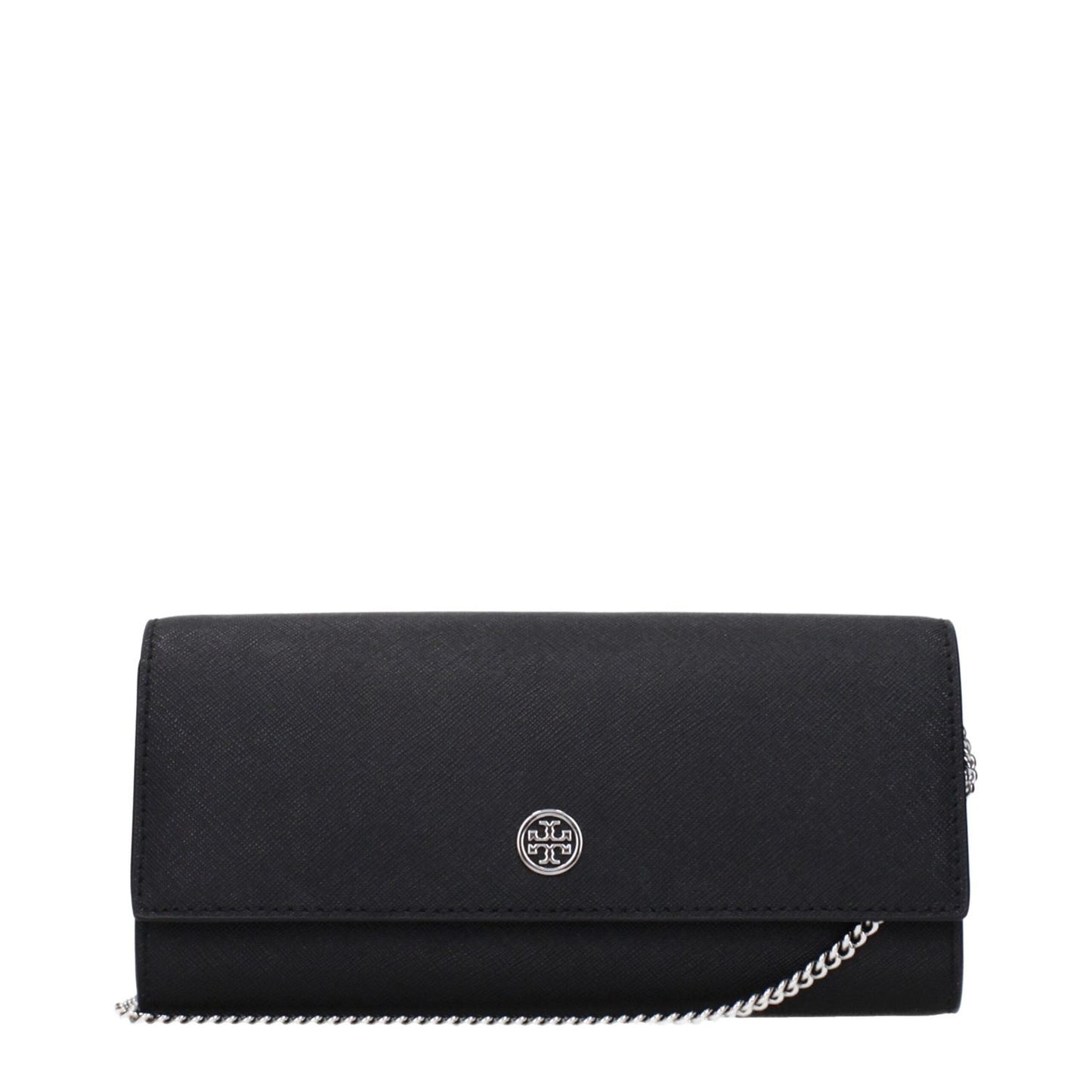 Tory Burch Black Leather Clutch Bags TO15107983376649BT