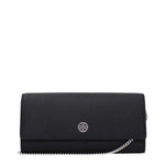 Tory Burch Black Leather Clutch Bags TO15107983376649BT