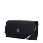 Tory Burch Black Leather Clutch Bags TO15107983376649BT