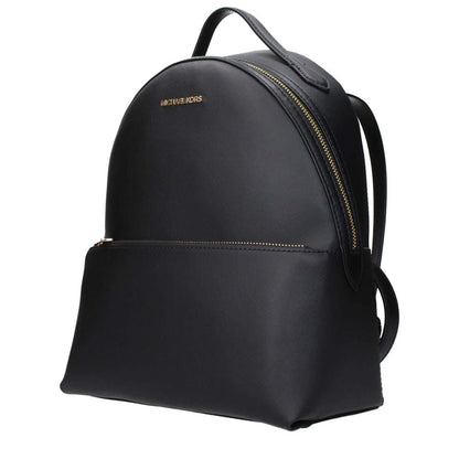 Michael Kors Black Leather Backpack