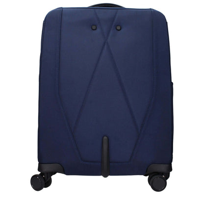 Piquadro Blue Fabric Luggage And Travel