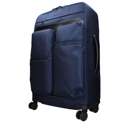 Piquadro Blue Fabric Luggage And Travel PI15217223663881BT