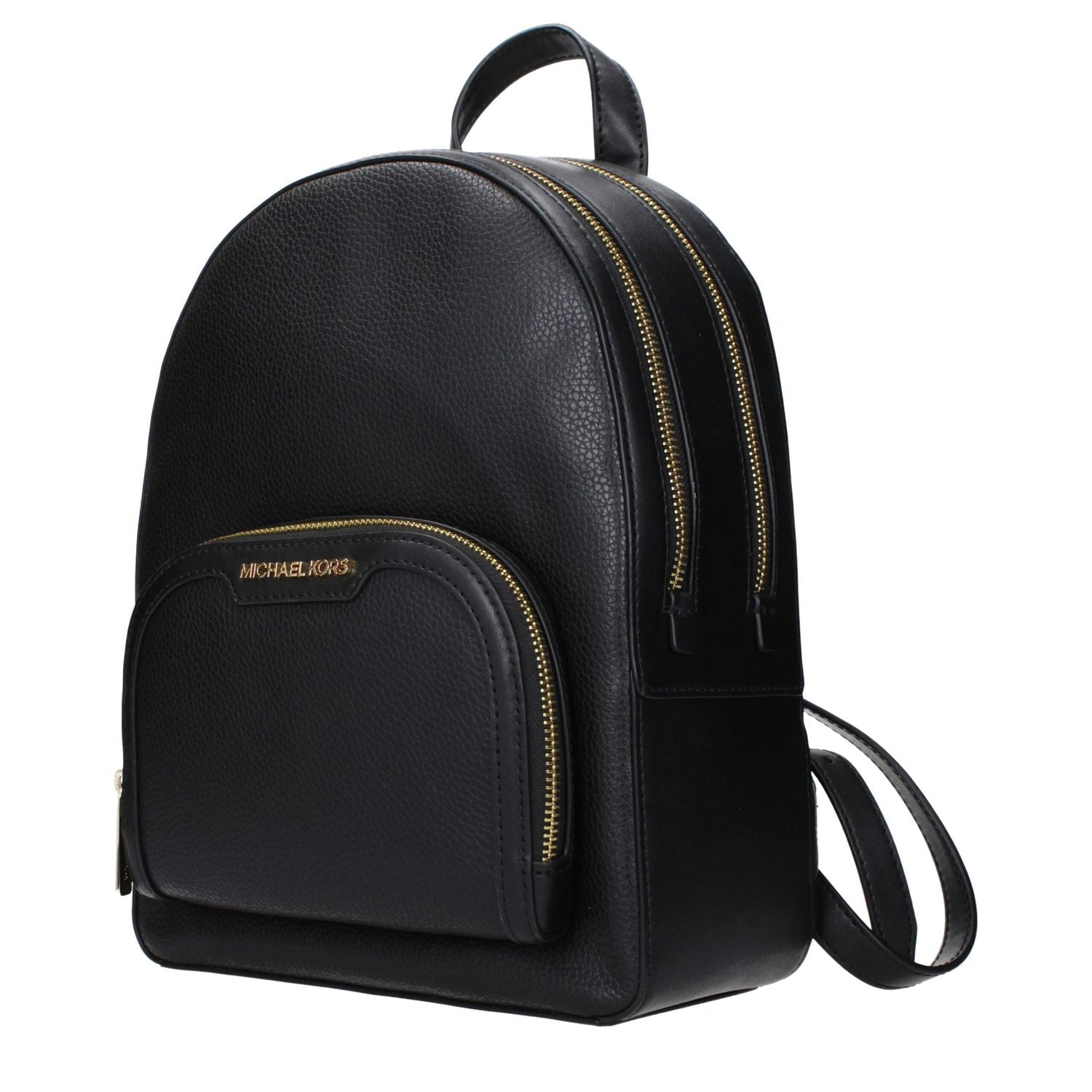 Front view with bag zipped and handles upright.