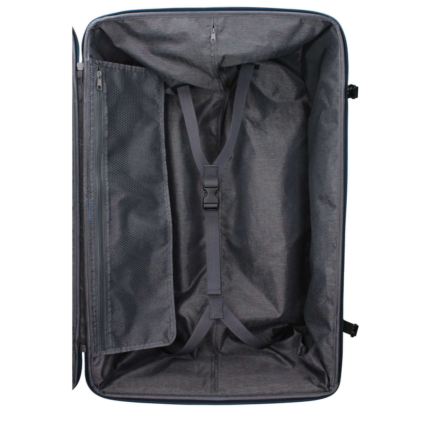 Piquadro Blue Fabric Luggage And Travel