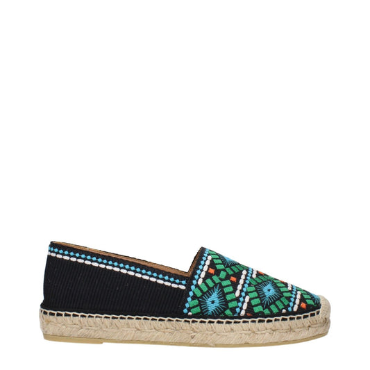 Prada Black Fabric Espadrilles PR-15185724768521-EU37/US7