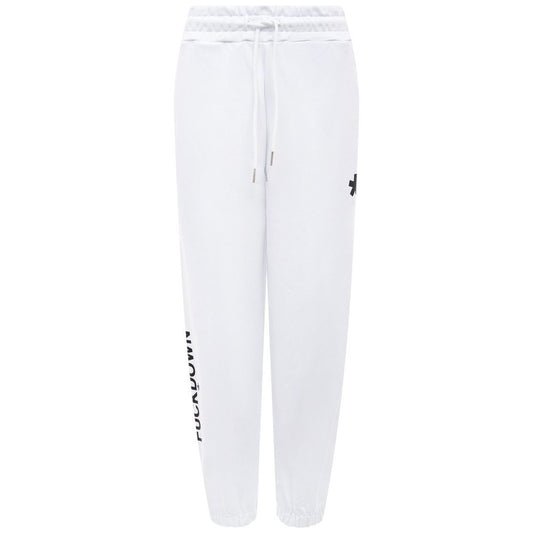 Comme Des Fuckdown White Cotton Jeans & Pant CO-15808-M