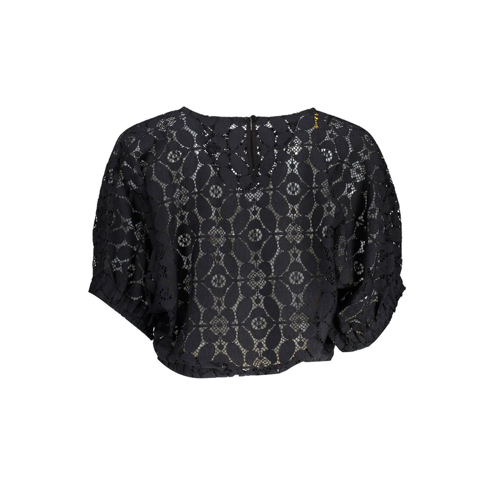 Desigual Black Polyester T-Shirt