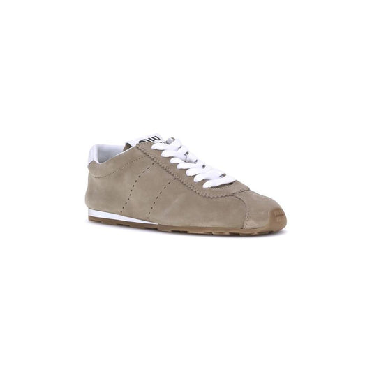 Miu Miu Suede Plume Sneakers MI-5E114EF005054F0F24-EU37.5/US7.5
