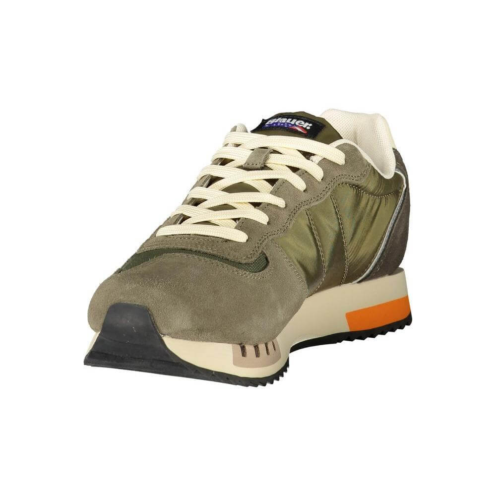 Blauer Green Polyester Men Sneaker BL-39239-EU40/US7
