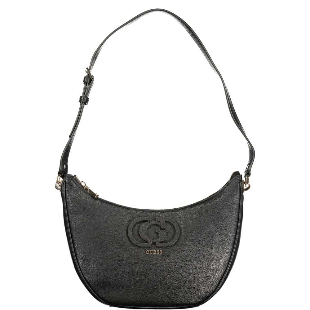 Guess Jeans Black Polyethylene Handbag