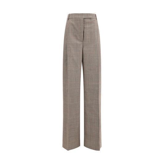Rohe Beige Fleece Wool Casual Pants Rohe