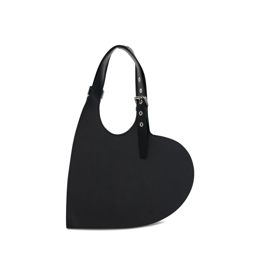 Coperni Black Calf Leather Bos Taurus Shoulder Bag