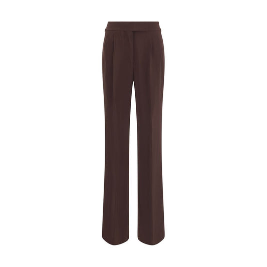Tom Ford Brown Viscose Casual Pants