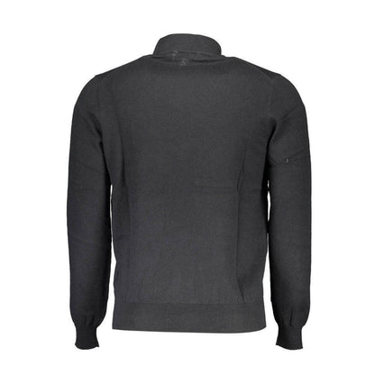 North Sails Black Cotton Sweater