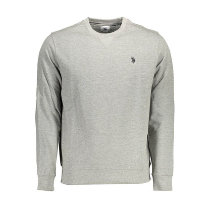 U.S. POLO ASSN. Gray Cotton Men's Sweatshirt