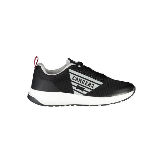 Carrera Black Polyester Sneaker