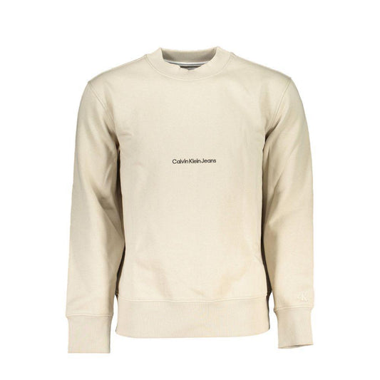 Calvin Klein Beige Cotton Sweater