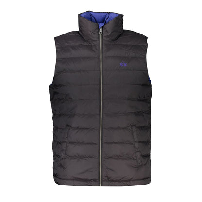 La Martina Black Polyamide Sleveless Jacket