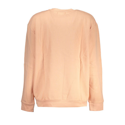 Cavalli Class Pink Cotton Sweatshirt
