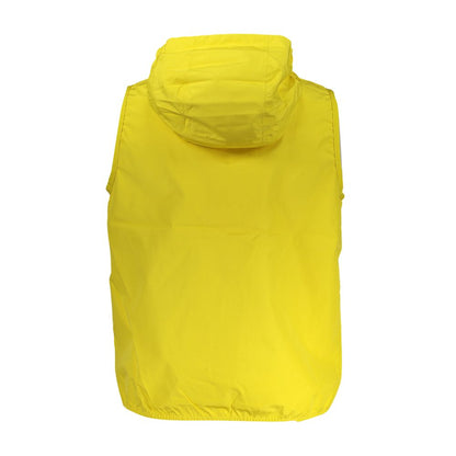 K-WAY Yellow Polyester Sleveless Jacket