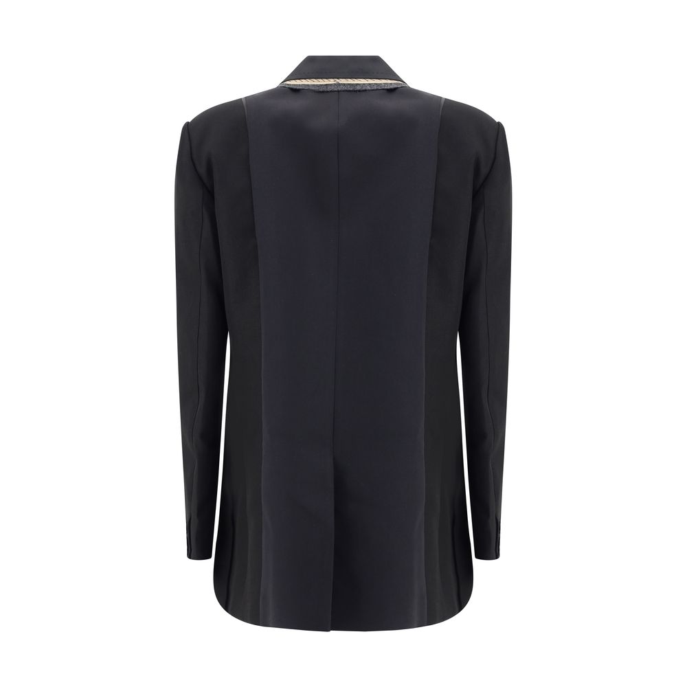 Sacai Black Polyester Clothing