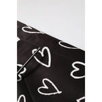 Dolce & Gabbana Black Polyester Heart Print Bomber Jacket JKT41523-44