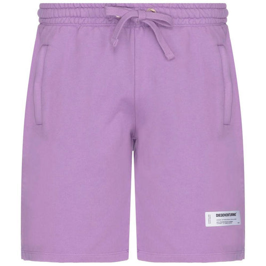 Diego Venturino Purple Cotton Short DI-15835-S