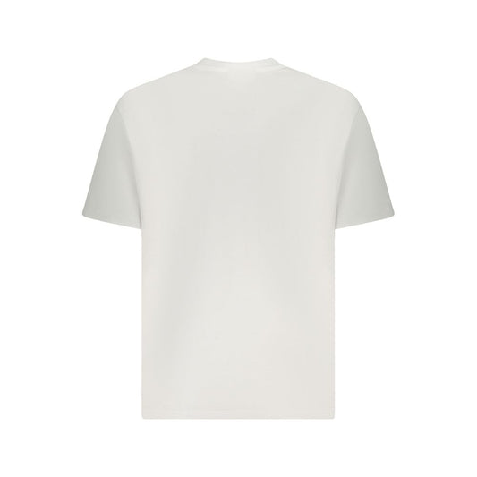Calvin Klein White Cotton Men T-Shirt CA-39295-XXL