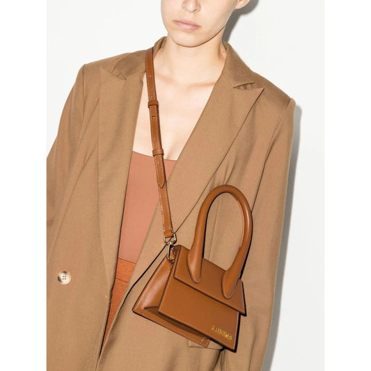 Jacquemus Le Chiquito Moyen Brown Bag