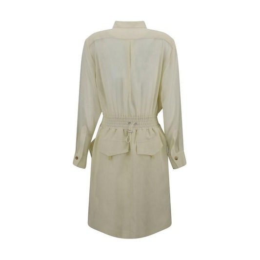 PINKO Linen chemisier Dress PI-105019A2I9D22-IT38 | S
