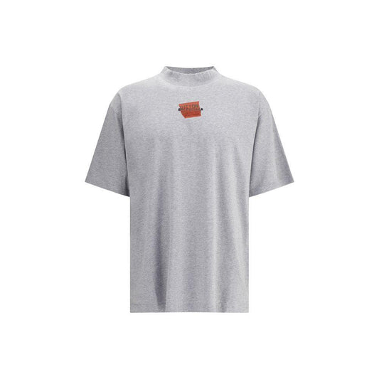 T-Shirt with taped Balenciaga back motif BA-764235TSVG22142-M