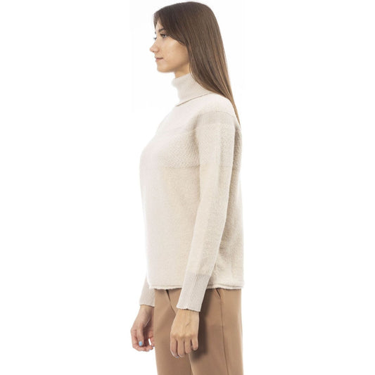 Alpha Studio Sweaters Sweaters Alpha Studio Light Gray