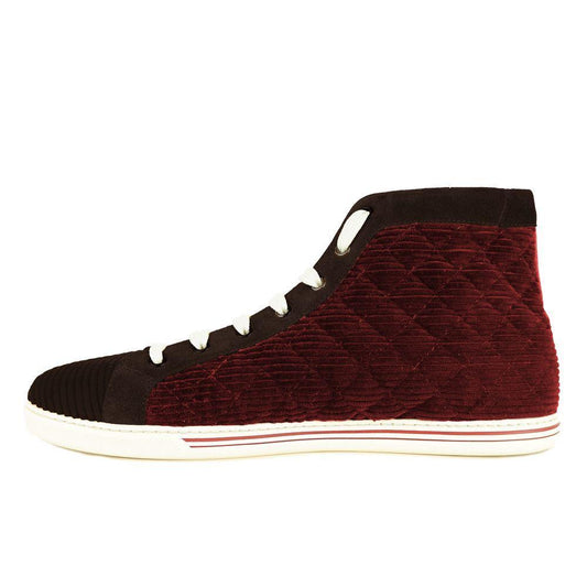 Dolce & Gabbana Red Calfskin Sneaker DO-11248-EU44/US11