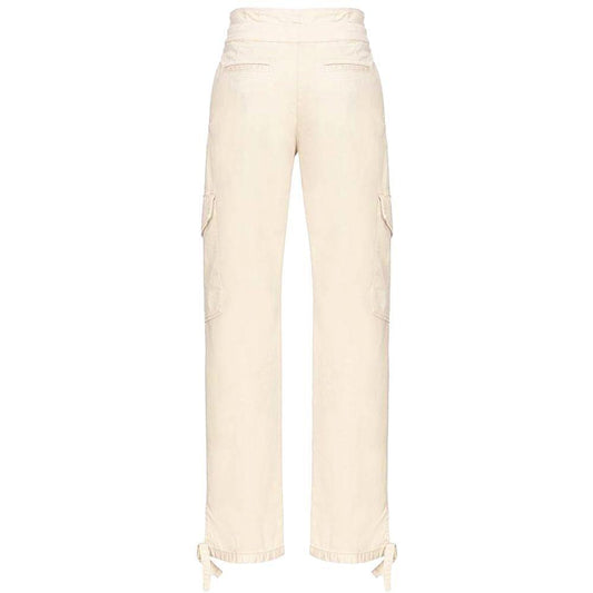 PINKO White Cotton Jeans & Pant PI-15881-IT40|S