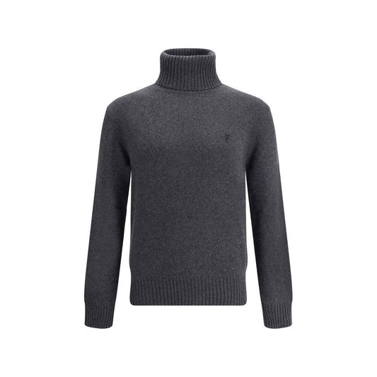 Ami Paris Pull Col Roule Ami De Coeur AM-HKS831005020-S